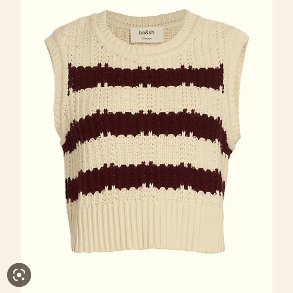 Ba&sh sweater vest